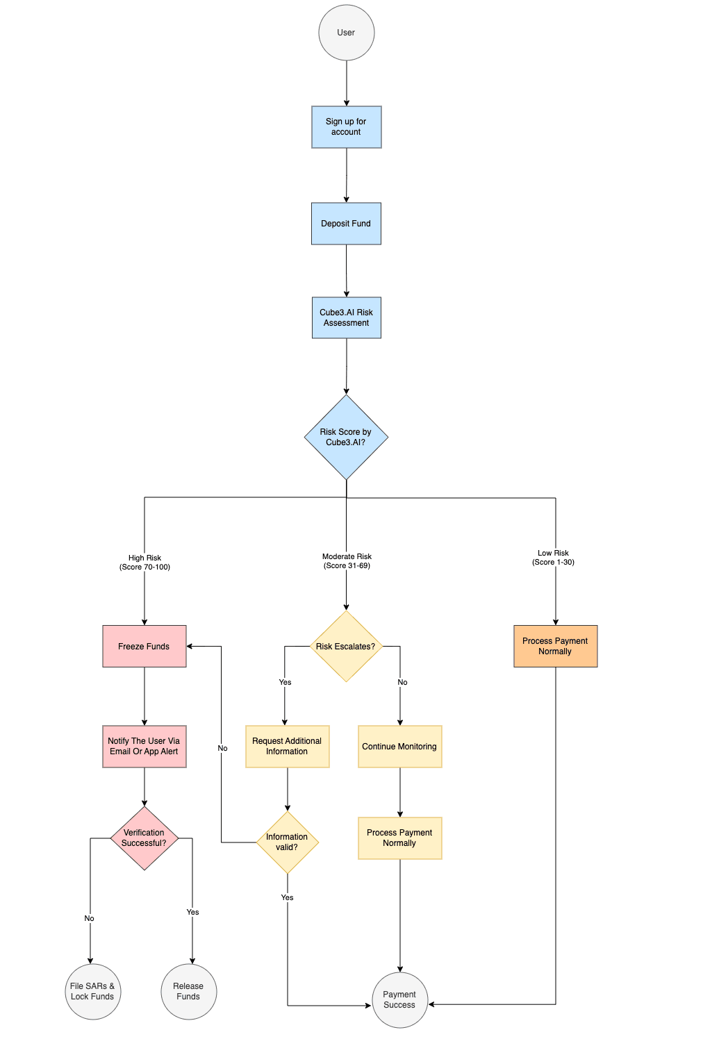 Suspicious Funds Handling Process